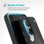 Speck Presidio2 Grip Magnet – dėklas Samsung Galaxy S25 Edge su MagSafe (juodas/pilkas/baltas)