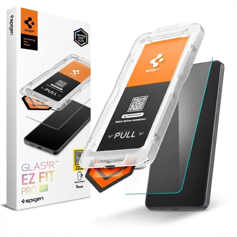 Spigen GLAS.TR EZ Fit Pro AC HD – grūdintas stiklas, skirtas Samsung Galaxy S26 Ultra