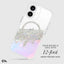 Case-Mate Karat MagSafe – dėklas „iPhone 16“ (holografinis „Soap Bubble“)