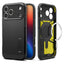Spigen Tough Armor T Mag MagSafe – dėklas iPhone 17 Pro (juodas)