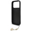 Guess 4G Charms Collection MagSafe – dėklas iPhone 17 Pro (juodas)