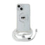 Karl Lagerfeld Crossbody IML Karl Head MagSafe - iPhone 15 / 14 / 13 dėklas (skaidrus)