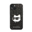 Karl Lagerfeld NFT Glitter Choupette Patch – dėklas iPhone 14 Plus (juodas)