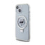 Karl Lagerfeld Ring Stand Choupette Head MagSafe – dėklas iPhone 15 telefonui (baltas)