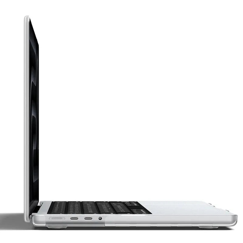 Spigen AirSkin – MacBook Pro 14" dėklas (M5/M4/M3/M2/M1/2026-2021) (Frost Clear)
