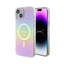 Guess IML Iridescent MagSafe – dėklas iPhone 15 Plus (rožinis)