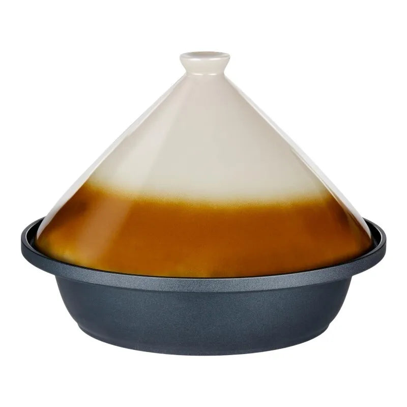 Alpina – Tadžinas troškinimo puodas su keraminiu kūginiu dangčiu 30x25 cm 2,5 l