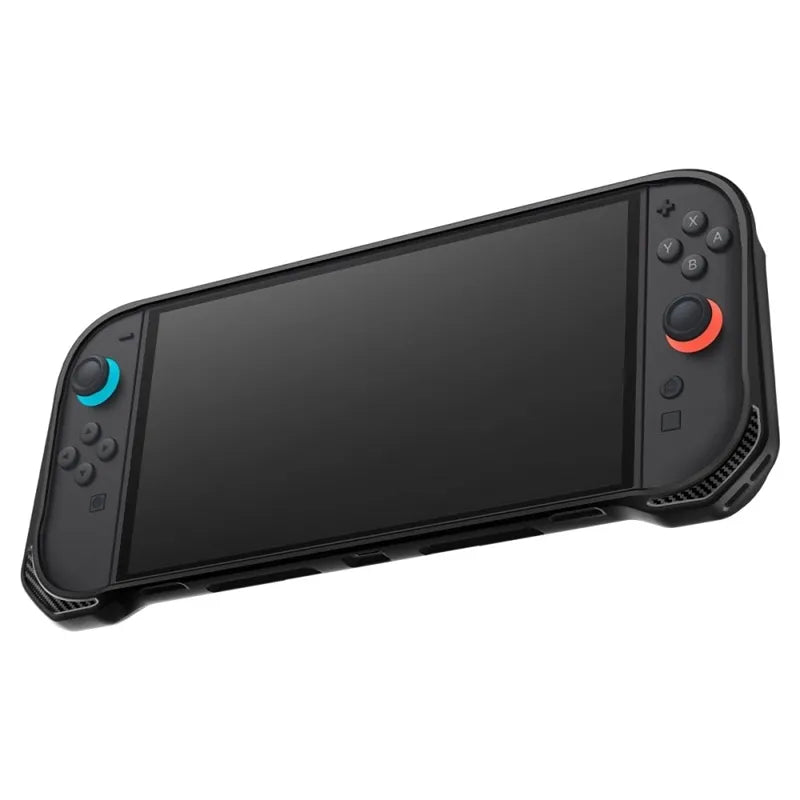 Spigen Rugged Armor – dėklas Nintendo Switch 2 (matinė juoda)