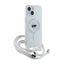 Karl Lagerfeld Crossbody IML Karl Head MagSafe - iPhone 15 / 14 / 13 dėklas (skaidrus)