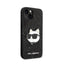 Karl Lagerfeld NFT Glitter Choupette Patch – dėklas iPhone 14 Plus (juodas)