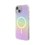 Guess IML Iridescent MagSafe – dėklas iPhone 15 Plus (rožinis)
