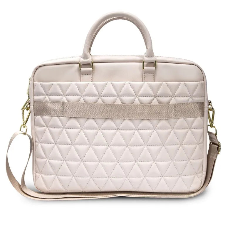 Guess dygsniuotas kompiuterio krepšys 15" (rožinis)
