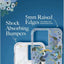 Rifle Paper Clear MagSafe - Dėklas „iPhone 14 Pro Max“ telefonui (Garden Party Blue)