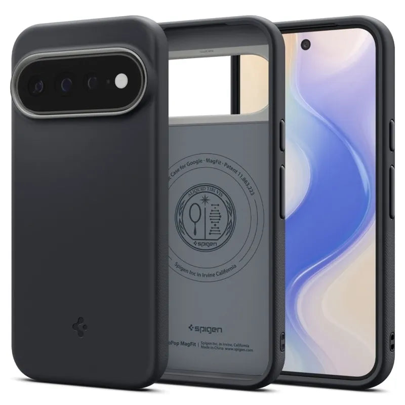 Spigen Nano Pop Mag MagSafe dėklas, skirtas Google Pixel 11 Pro XL (juodas)