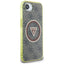 Guess IML Metal Glitter 4G Circle Triangle MagSafe – dėklas iPhone 16e (rudos spalvos)