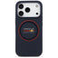 Red Bull Silicone Red Ring MagSafe – iPhone 17 Pro dėklas (tamsiai mėlynas)