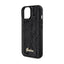 Guess Sequin Script Metal dėklas iPhone 14 (juodas)