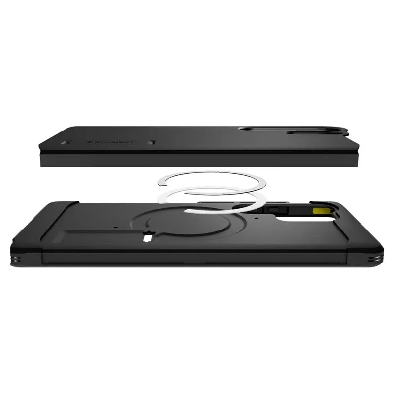 Spigen Tough Armor MagSafe – Dėklas Samsung Galaxy S25 Ultra (Juodas)