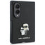 Karl Lagerfeld Saffiano Karl & Choupette Pin - Samsung Galaxy Z Fold 8 dėklas (juodas)