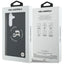 Karl Lagerfeld Silicone Karl & Choupette Heads MagSafe – Dėklas Samsung Galaxy S25 FE (juodas)