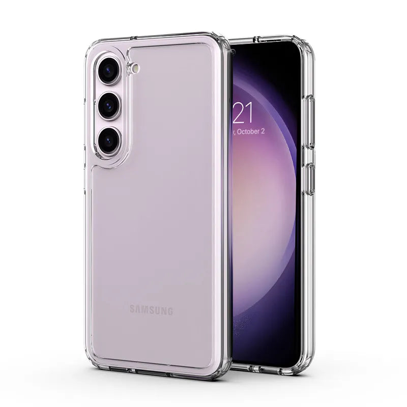 Crong Crystal Shield Cover – dėklas Samsung Galaxy S23+ (skaidrus)
