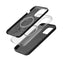 Crong Color Cover Magnetic – apsauginis dėklas „iPhone 15 Pro“ su „MagSafe“ (titano spalvos)