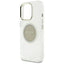 „Guess IML Metal Colored Circle Classic Logo MagSafe“ – dėklas, skirtas „iPhone 16 Pro Max“ (pilkas)