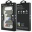 BMW M IML Metal Buttons Tricolor Lines MagSafe – dėklas iPhone Air (antracito spalvos)
