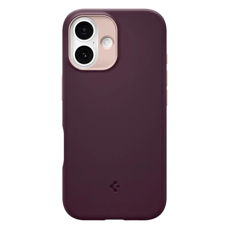 Spigen Nano Pop Mag MagSafe dėklas telefonui iPhone 17 (Burgundy Bean)