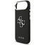 Guess Grained Big 4G Classic Logo - dėklas iPhone Air (juodas)