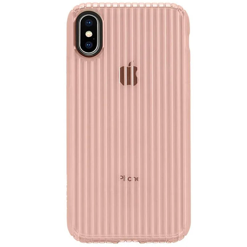 Incase „Protective Guard“ dėklas, skirtas „iPhone Xs / X“ (rožinio aukso spalvos)