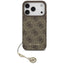 Guess 4G Charms Collection MagSafe – iPhone 17 Pro dėklas (rudas)