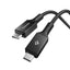 Spigen EB24015CC Essential – USB-C į USB-C PD kabelis 240 W 1,5 m (juodas)