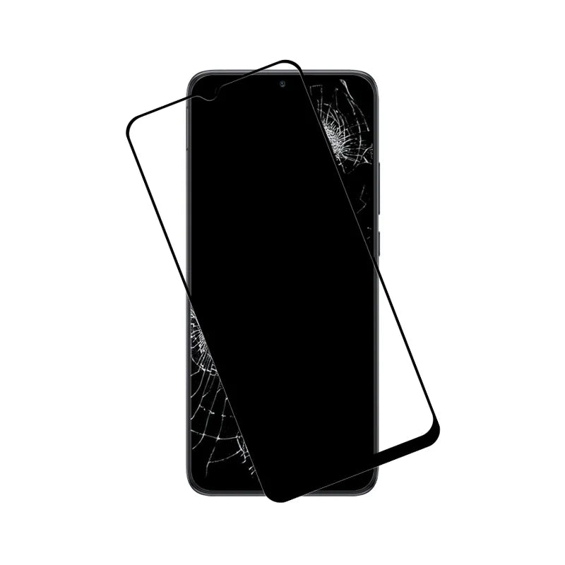 Crong 7D Nano Flexible Glass – nedūžtantis 9H hibridinis stiklas visam Xiaomi Redmi 10C ekranui