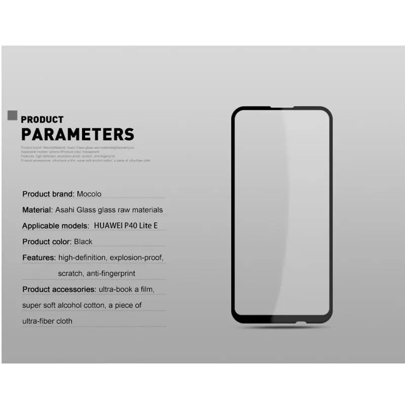 Apsauginis stiklas Mocolo 2.5D Full Glue skirtas Huawei P40 Lite E