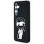 Karl Lagerfeld Silicone Graffiti Ikonik Printed Logo MagSafe dėklas Samsung Galaxy S25 (juodas)
