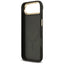 Guess Grained Strass Logo MagSafe - Dėklas iPhone Air (juodas)