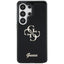 Guess IML Big Metal 4G Script – dėklas Samsung Galaxy S26 Ultra (juodas)