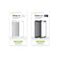 Moshi iVisor XT viso ekrano apsauga, skirta Samsung Galaxy S4 (balta)