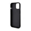 Guess Sequin Script Metal dėklas iPhone 14 (juodas)