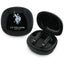 US Polo Assn DH Logo – TWS ausinės + įkrovimo dėklas (juodos)