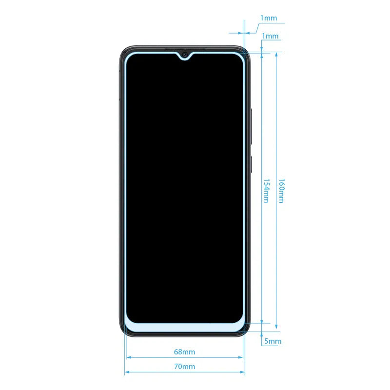 Crong 7D Nano Flexible Glass – nedūžtantis 9H hibridinis stiklas visam Xiaomi Redmi 10C ekranui