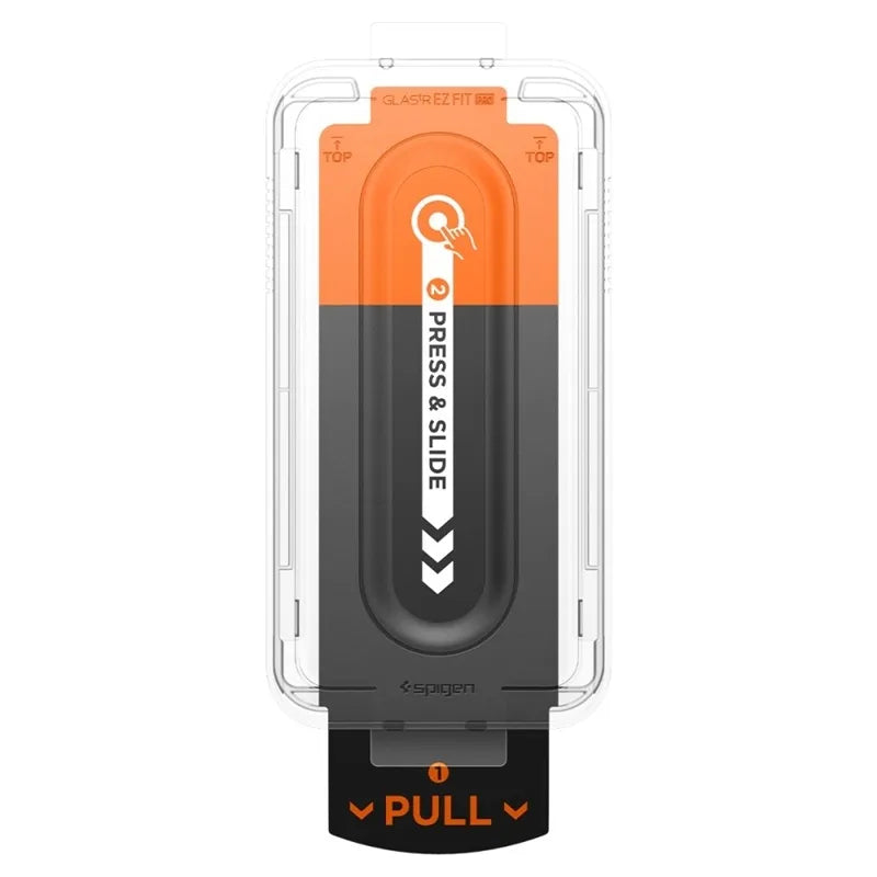 Spigen GLAS.TR EZ Fit Pro - grūdintas stiklas Samsung Galaxy S25 Edge telefonui