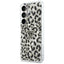 Guess IML Leopard Print Triangle MagSafe – Samsung Galaxy S26 dėklas (juodas)