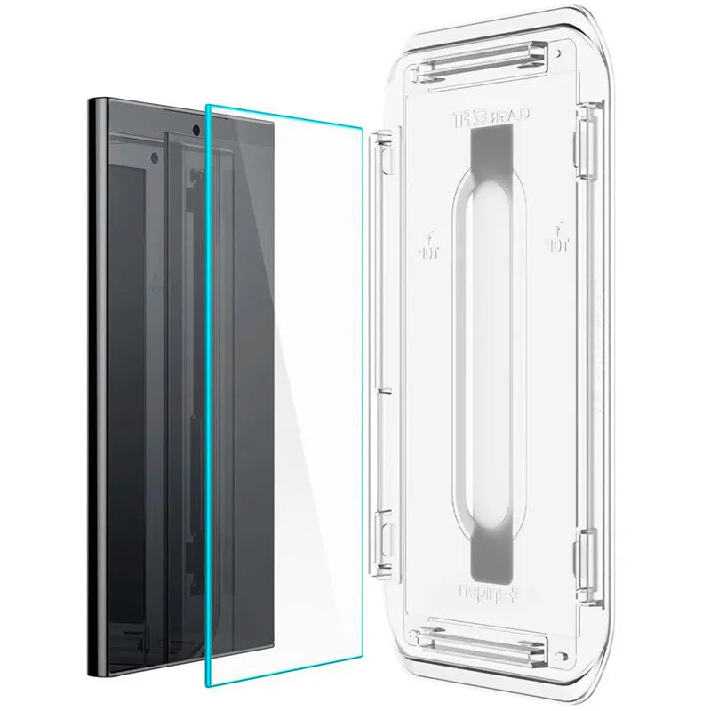 Spigen GLAS.TR EZ FIT 2 pakuotė – grūdintas stiklas, skirtas Samsung Galaxy S24 Ultra (2 vienetai)