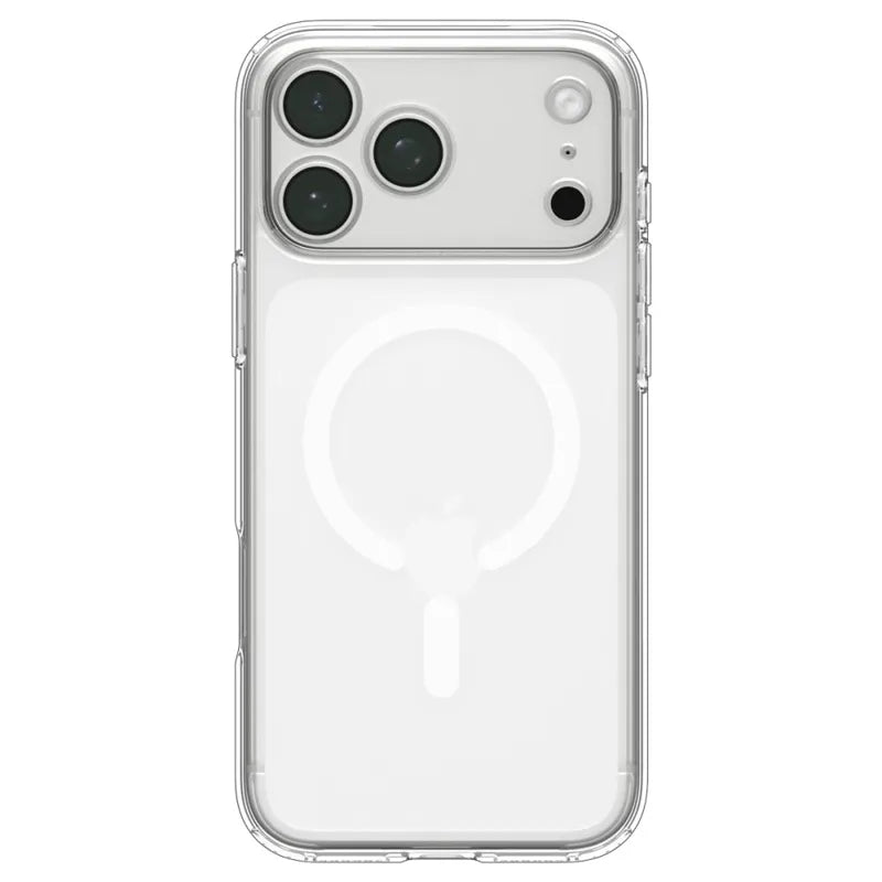Spigen Ultra Hybrid Mag MagSafe – dėklas, skirtas iPhone 18 Pro / 17 Pro (Frost White)