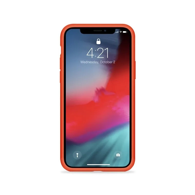 Crong Color Cover – dėklas, skirtas iPhone 11 Pro (raudonas)
