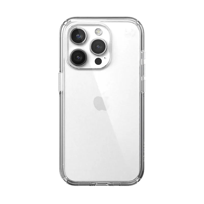 Speck Presidio Perfect-Clear – dėklas iPhone 15 Pro (skaidrus)