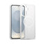 Crong Hybrid Matte Magnetic – MagSafe dėklas Samsung Galaxy S25 (Baltas)