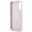 Karl Lagerfeld Silicone Karl & Choupette Ring MagSafe - dėklas iPhone 16 (rožinis)